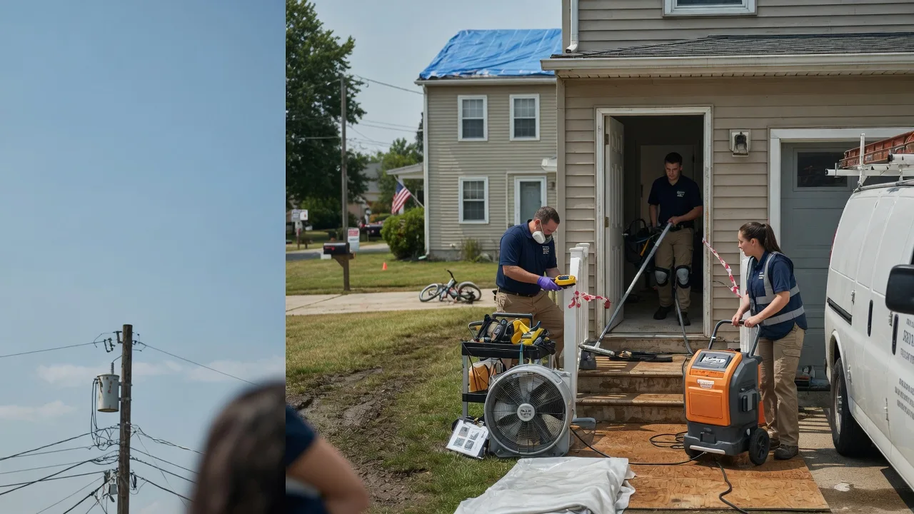 Water Damage Repair in Lilly, PA near me